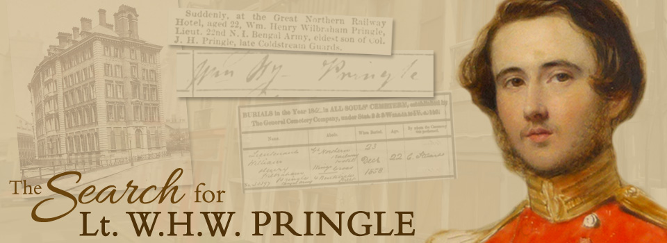 William Henry Wilbraham Pringle Banner